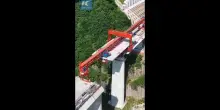 Cina, completata posa delle travi su ferrovia ad alta velocit&agrave; Chengdu-Chongqing