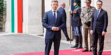 Palazzo Chigi, Meloni riceve il premier ungherese Magyar: "Rapporti solidi"