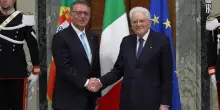 Mattarella incontra il Presidente della Repubblica portoghese