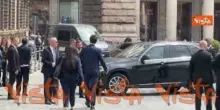 Rubio arriva a Palazzo Chigi per incontrare Meloni