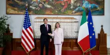 Italia-Usa, Meloni incontra Rubio &ldquo;Dialogo franco tra alleati&rdquo;