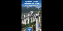 Cina, due linee parallele ad alta velocit&agrave; prendono forma nelle Tre Gole