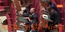 Question Time alla Camera con Salvini e Giorgetti, Aula vuota