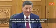 Xi a Trump: Cina e Usa devono evitare la 'trappola di Tucidide' e affrontare le sfide globali