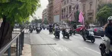 Palermo piange piccola Alessia, corteo moto per l'ultimo saluto alla "Guerriera"