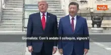 Trump non risponde alla domanda su Taiwan: La Cina &egrave; bellissima