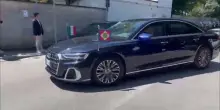Mattarella e Meloni arrivano all'Ospedale Maggiore di Bologna: le immagini