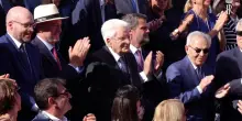 Mattarella alla finale degli Internazionali, standing ovation al Centrale