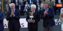 Mattarella premia Sinner agli Internazionali di Tennis