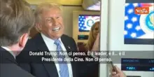 Trump: Non so se Xi &egrave; un dittatore, lo rispetto e ama il suo Paese