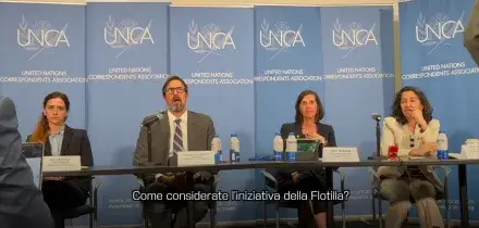 ONG all'Onu "Flotilla ha valore simbolico. Dall'Europa indignazione 'vuota'"