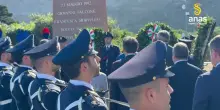 Piantedosi e Nordio alla commemorazione sul luogo della strage di Capaci