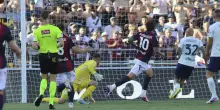 Emozioni e gol al Dall'Ara, finisce 3-3 fra Bologna e Inter