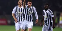 Vlahovic non basta alla Juve: pari nel derby, sar&agrave; Europa League