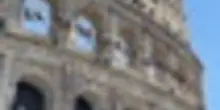 I Vigili del Fuoco si calano dal Colosseo in vista del 2 giugno