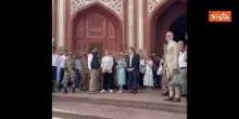 Segretario di Stato Usa Rubio visita il Taj Mahal in India