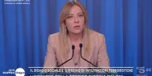Mattino 5, Meloni: "Integralismo islamico pericolo reale. No abbassare guardia"