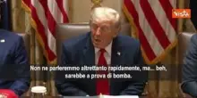 Trump su Iran: O facciamo un ottimo accordo o non se ne fa nulla