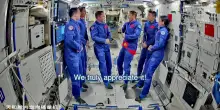Gli astronauti della Shenzhou-21 completano il passaggio di consegne