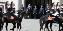 Cambio della Guardia solenne in occasione dell'80&deg; anniversario della Repubblica