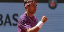 Cobolli ai quarti del Roland Garros, Svajda ko in quattro set