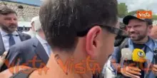 Fila per i selfie con Tajani al termine della parata del 2 giugno ai Fori Imperiali