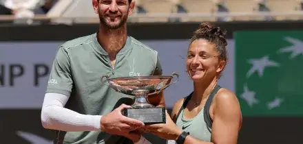 Roland Garros, Errani e Vavassori trionfano al doppio misto