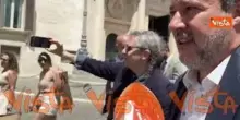 Salvini scherza con direttore di Agenzia Vista Alexander Jakhnagiev: Doppietta di Vista tanta roba