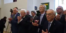 Mattarella alla nuova sede della Corte d'Appello a Roma