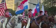 Mondiali, la Croazia spera: a Dallas parata a cavallo pre-Inghilterra