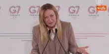 Meloni al G7: Con Trump rapporto immutato, abbiamo carattere forte