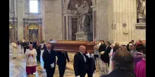 Alla Basilica di San Pietro l'ultimo saluto al cardinale Camillo Ruini