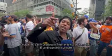 Knicks campioni, migliaia di tifosi felici a New York