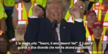 Trump imita atleta transgender: Mia moglie mi chiede di non farlo