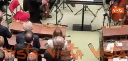 Standing ovation per Mattarella agli 80 anni dell'Assemblea Costituente alla Camera