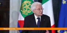 Droga, Mattarella: "Giovani nostro patrimonio, serve un sforzo corale del Paese"