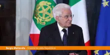 Mattarella "Contro le droghe serve uno sforzo corale del Paese"