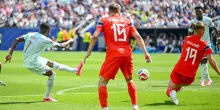 Show Dembel&egrave; contro una Norvegia rimaneggiata, Francia prima nel girone