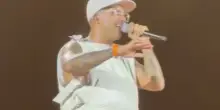 Geolier raddoppia al Maradona, fan scatenati per il rapper