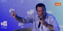 Salvini all'evento della Lega Giovani: Se vinciamo le elezioni vorrei tornare al Viminale