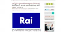 Bando Rai per le agenzie di stampa, Figec &ldquo;Non garantisce pari opportunit&agrave;&rdquo;