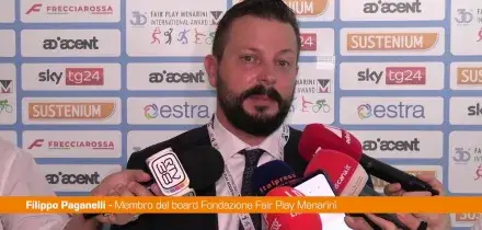 Paganelli "Fair Play Menarini celebra i valori che stanno dietro alle vittorie"
