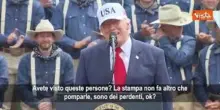 Trump: Democratici sono persone sgradevoli, il pi&ugrave; grande nemico che l'America abbia