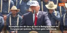 Trump: Vedo i miei bellissimi figli seduti l&igrave;, potremmo fare una cosa a tre
