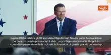 Fertitta: Uniti da profondi legami, 17 mln americani di origine italiana, me compreso