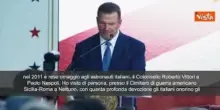 Fertitta: 11.000 americani hanno dato vita per la libert&agrave; dell'Italia durante II Guerra Mondiale