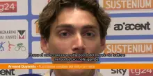 Duplantis "Arrivare a 6,40 metri uno dei miei obiettivi"