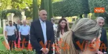 Ministro Crosetto e la moglie Gaia Saponaro a Villa Taverna per celebrazioni 'Freedom 250'