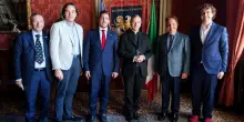 Comunicato Stampa: Ricevuto a palazzo Ferro Fini il Rev.mo Mons. Gian Luca Perici, nunzio apostolico in Zambia e Malawi