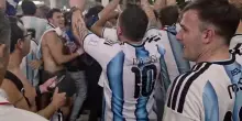 Messi e compagni agli ottavi, tifosi dell'Argentina in festa a Miami